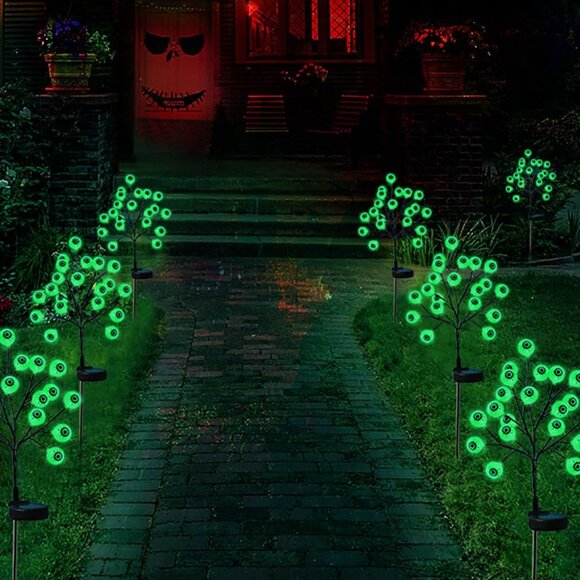 Halloween Solar Eyeball Light Sticks - Picture 2 of 6